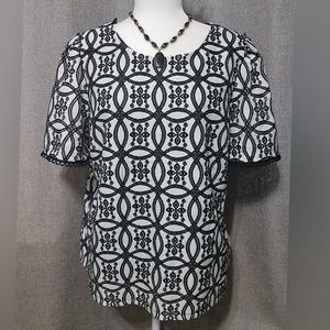 IMNYC embroidered top